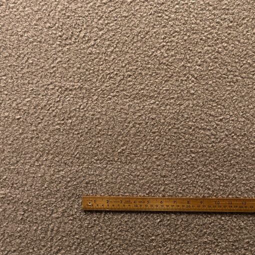 Polyester Boucle Fabric - Camel - 150cm Wide 1