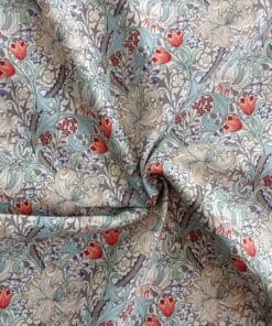Cotton Fabric - Morris Golden Lily - 110cm Wide 3
