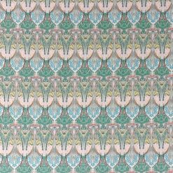 Pima Cotton Lawn Fabric - Art Nouveau Bloom - 140cm Wide