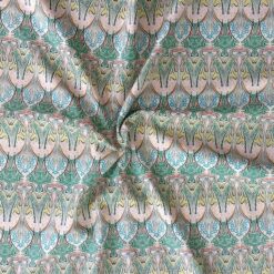 nouveau pattern dress fabric