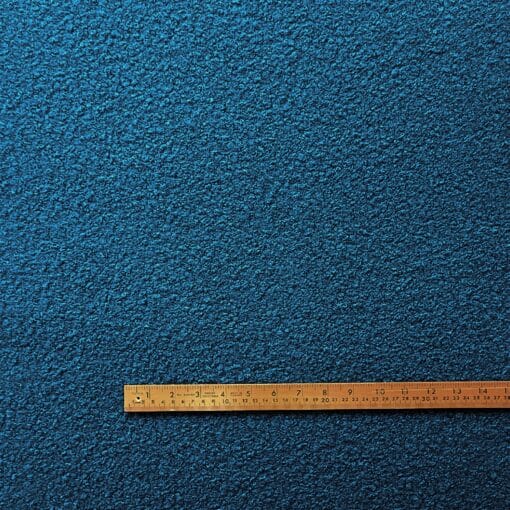 Polyester Boucle Fabric - Teal - 150cm Wide 1