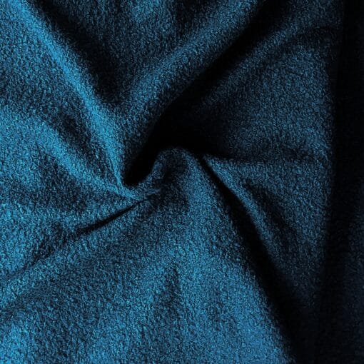 Polyester Boucle Fabric - Teal - 150cm Wide 2