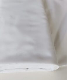 Polyester Lining Fabric - White - Anti Static - 150cm Wide