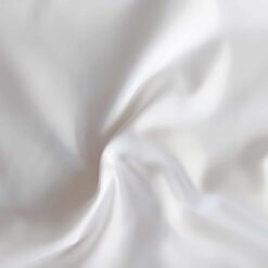 Polyester Lining Fabric - White - Anti Static - 150cm Wide