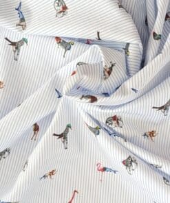 Cotton Fabric - Animal Mix Up - Ex-Designer - 145cm Wide