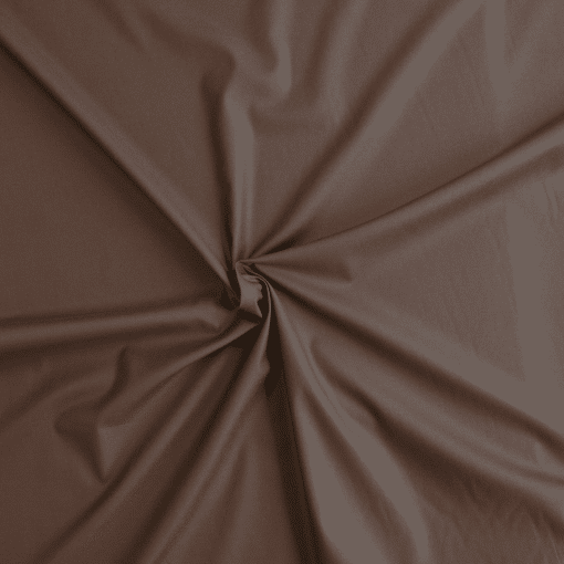 Cotton Tencel Fabric - Brown - 140cm Wide