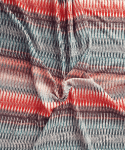 Jersey Knit Fabric - Chevron Lurex - 150cm Wide 4