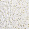 Cotton Fabric - Christmas Small Gold Stars - 140cm Wide