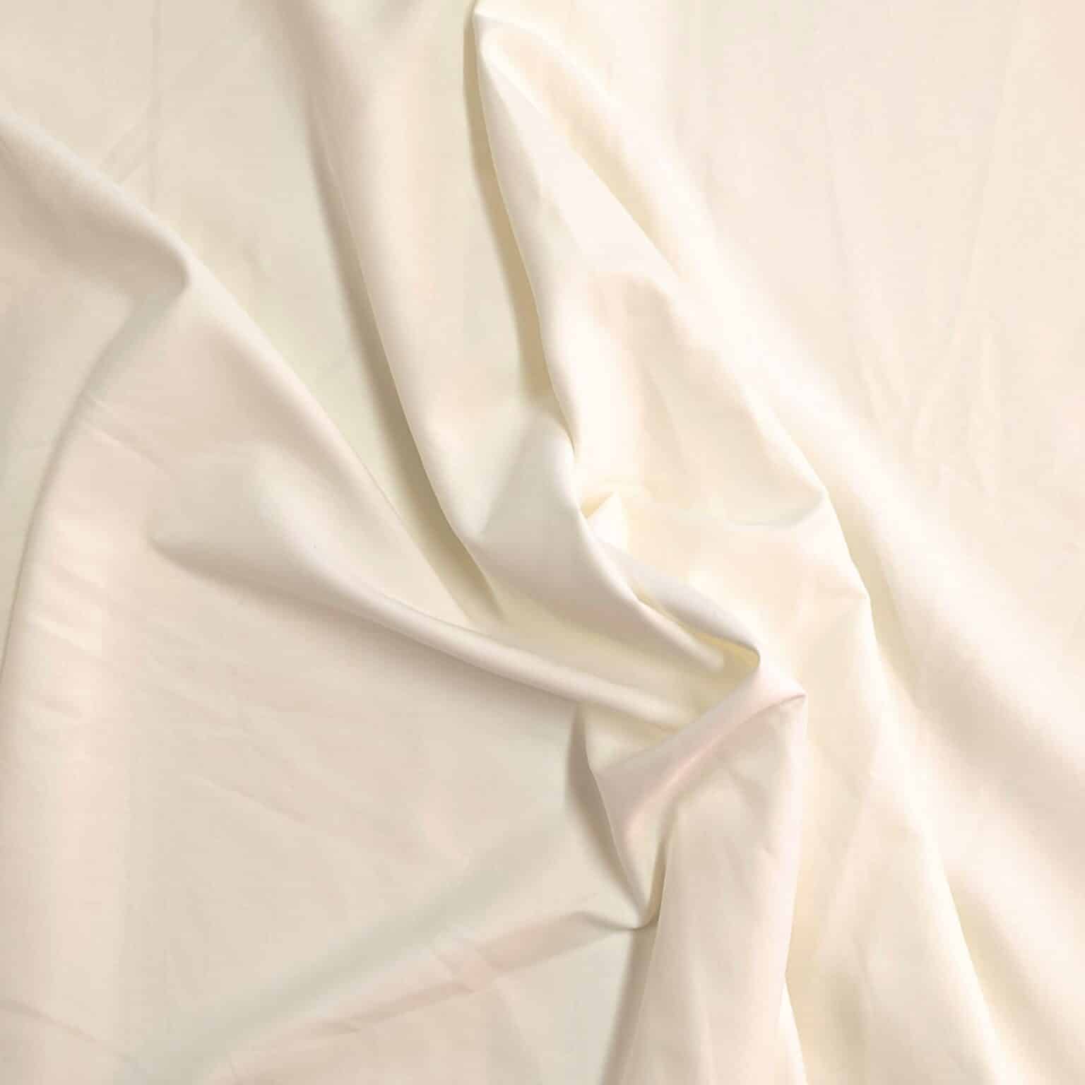 cream pima cotton fabric for sale at More Sewing