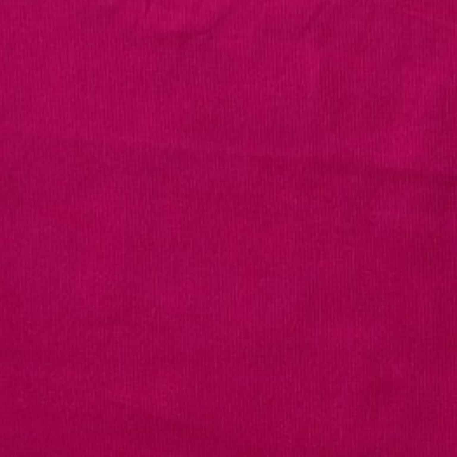 Babycord Corduroy Fabric – Fuchsia Pink Needlecord – 21 Wale – 140cm Wide