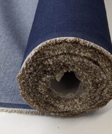 Cotton Chambray Fabric - Denim Blue - 155cm Wide