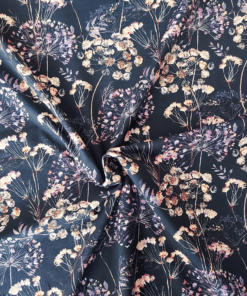 Cotton Jersey Fabric - Botanical Digital Print - 150cm Wide 4