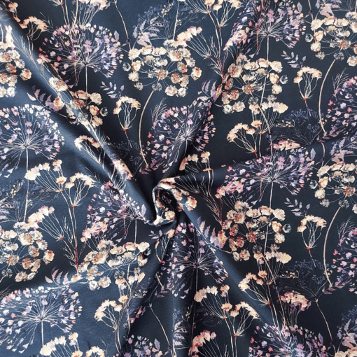 Cotton Jersey Fabric - Botanical Digital Print - 150cm Wide 2