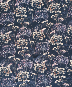 Cotton Jersey Fabric - Botanical Digital Print - 150cm Wide