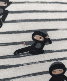 ninja cotton jersey dressmaking fabric