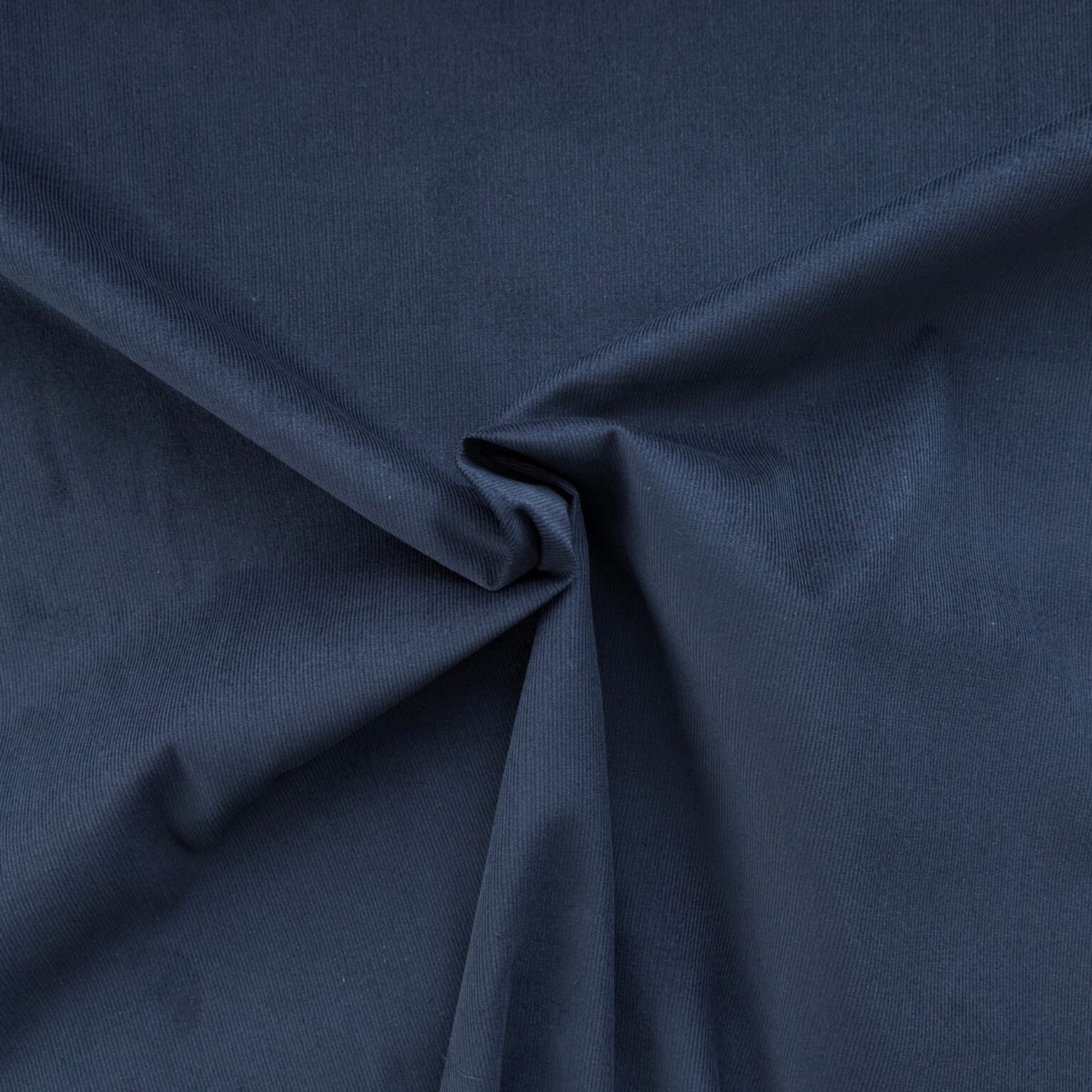 Cotton Babycord / Needlecord Fabric - Black