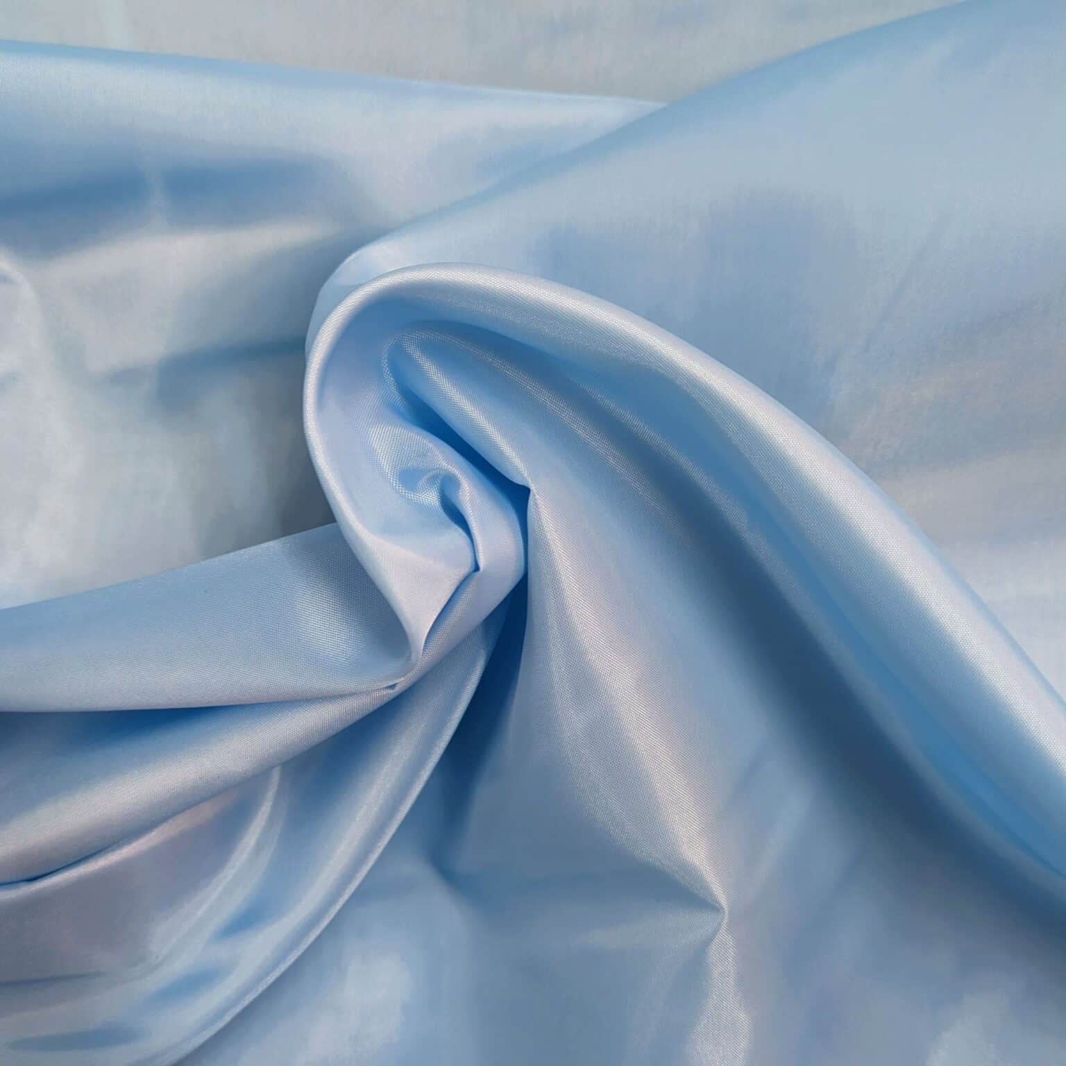 Blue polyester anti static lining fabric | More Sewing