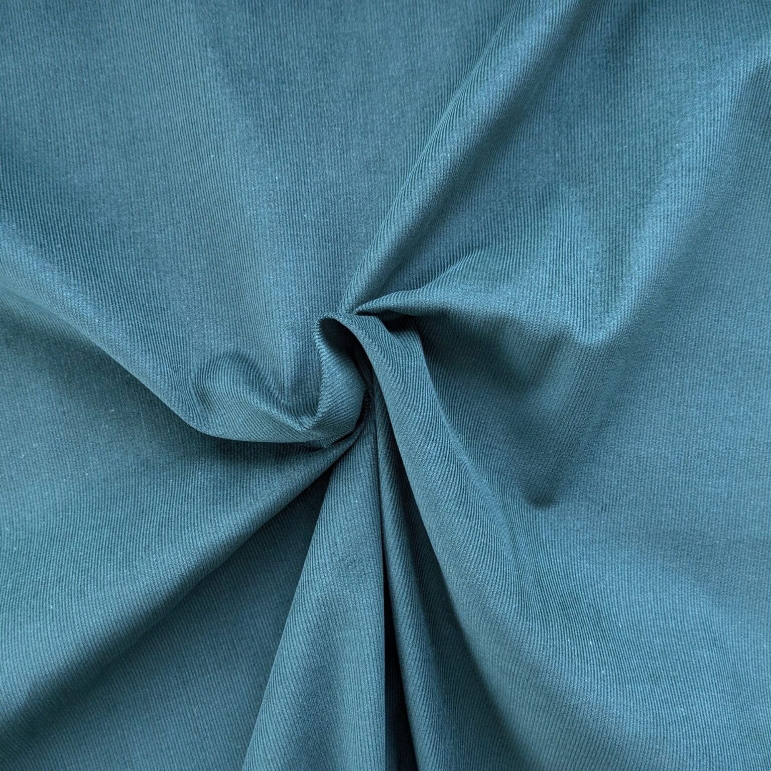 Cotton Babycord / Needlecord Fabric - Green