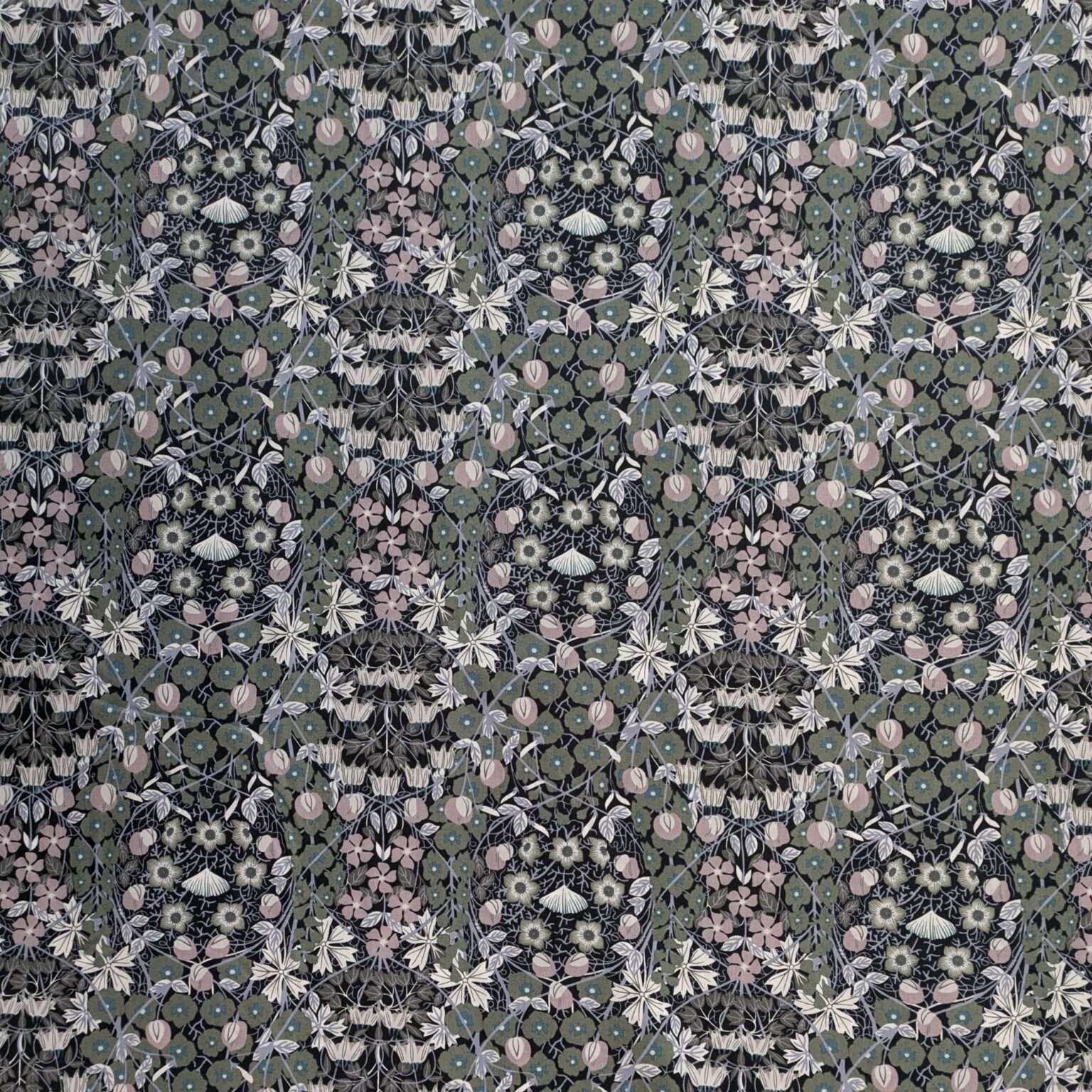 Retro Floral Pima Cotton Fabric | More Sewing