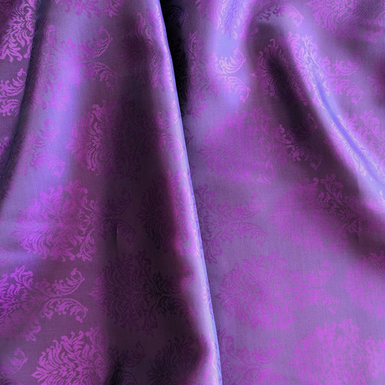 Acetate Viscose Lining Fabric - Purple - 145cm Wide