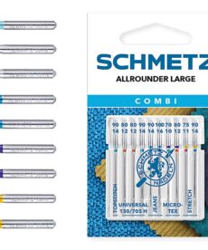 Schmetz Sewing Machine Needles Large Combi Allrounder | More Sewing
