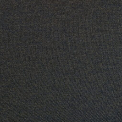 Cotton Jersey Fabric - Melange Brown & Black Four Way Stretch Oeko Tex - 150cm Wide 1