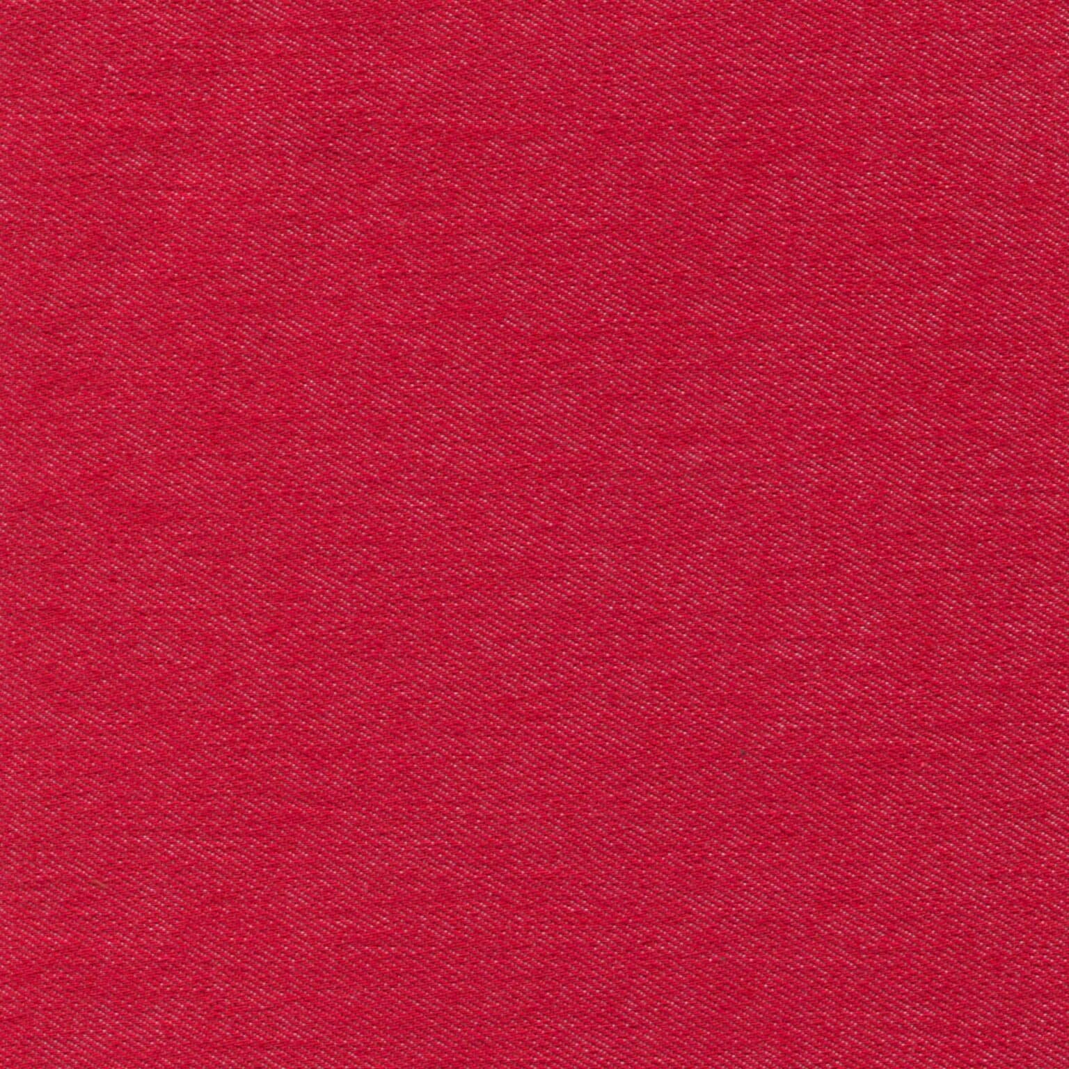 red stretch denim fabric for sale at More Sewing