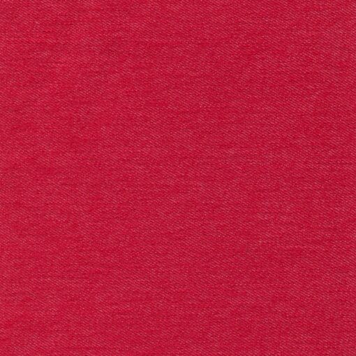 red stretch denim fabric for sale at More Sewing