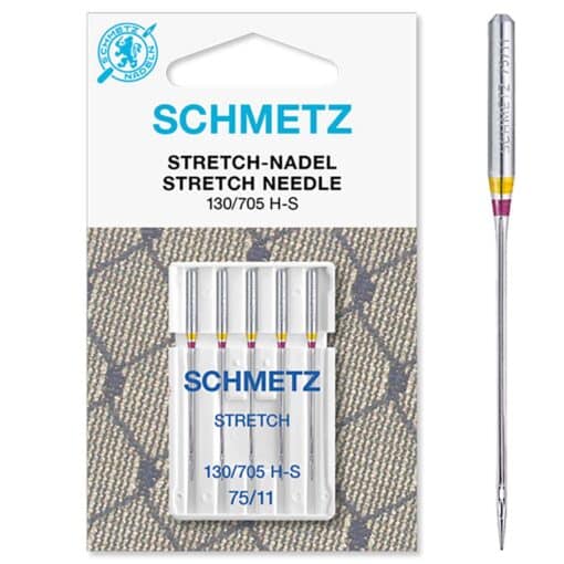 Schmetz Stretch Sewing Machine, Size 75/11 | Stretch Needles | More Sewing