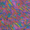 Cotton Rayon Mix Fabric - Multi Geometric - 145cm Wide