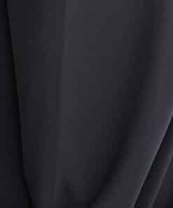 Polyester Triple Crepe Fabric - Black - 150cm Wide