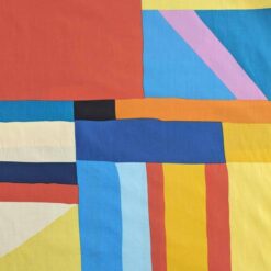 Cotton Lawn Fabric - Bold Blocks - 140cm Wide