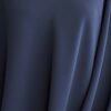 Polyester Triple Crepe Fabric - Navy Blue - 150cm Wide