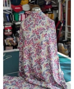 Tencel Fabric - Pink Floral - 140cm Wide | More Sewing