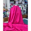 Polyester Satin Back Crepe Fabric - Fuchsia Pink - Ex-Designer - 150cm Wide | More Sewing
