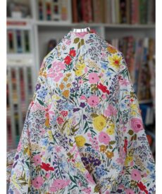 Cotton Fabric - Bright Garden - 145cm Wide