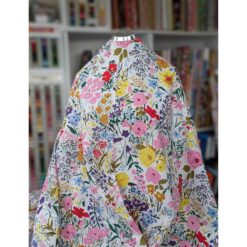 Cotton Fabric - Bright Garden - 145cm Wide