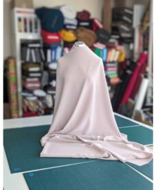 Polyester Triple Crepe Fabric - Nude - 150cm Wide