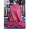 Polyester Satin Back Crepe Fabric - Raspberry - Ex-Designer - 150cm Wide | More Sewing