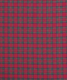 Brushed Cotton Fabric - Royal Stewart Tartan - Red & Green - 145cm Wide