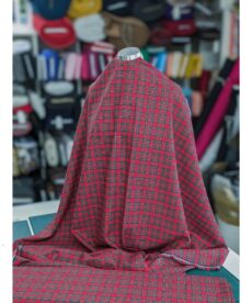 Brushed Cotton Fabric - Royal Stewart Tartan - Red & Green - 145cm Wide | More Sewing