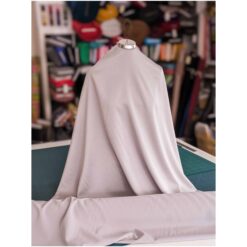 Polyester Satin Back Crepe Fabric, Black, Ex-Designer, 150cm Wide | More Sewing