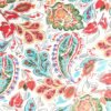 Viscose Fabric - Splashy Paisley - 140cm Wide | More Sewing