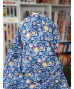 Cotton Fabric - Starry Night - 145cm Wide