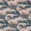 Cotton Fabric - Waves - 145cm Wide | More Sewing