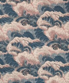 Cotton Fabric - Waves - 145cm Wide | More Sewing