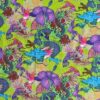 Viscose Fabric - Psychedelic Dragons - 140cm Wide