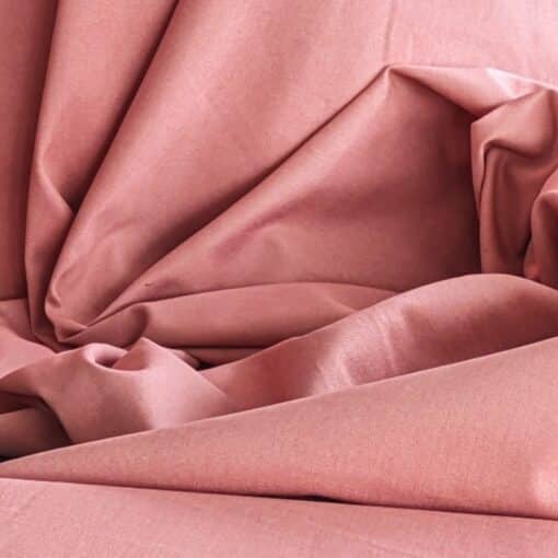 Denim Fabric - Rose Pink - 150cm Wide