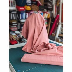 Denim Fabric - Rose Pink - 150cm Wide