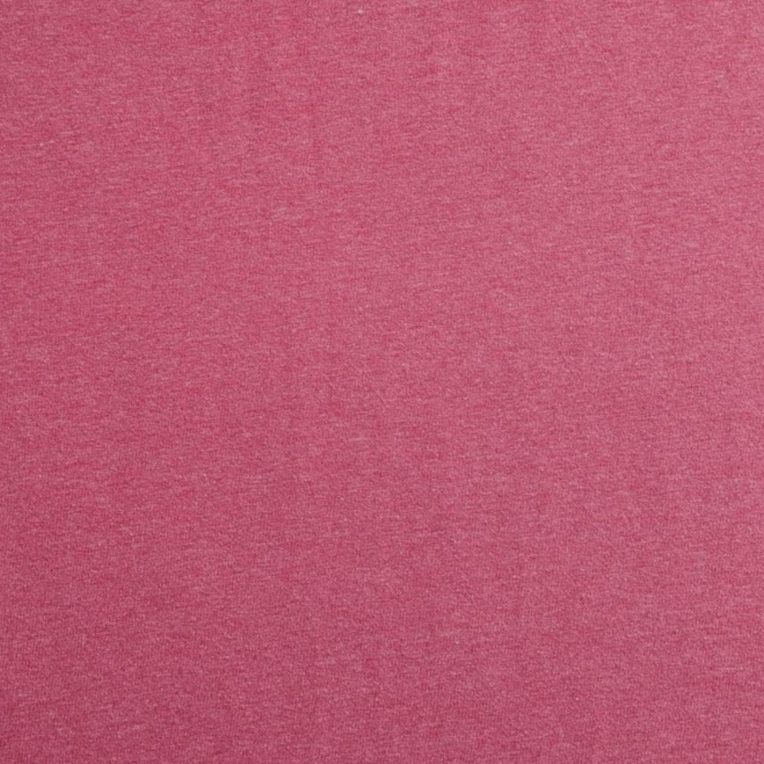 Cotton Jersey Fabric - Raspberry Melange Four Way Stretch - 150cm Wide